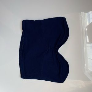 Navy tube top